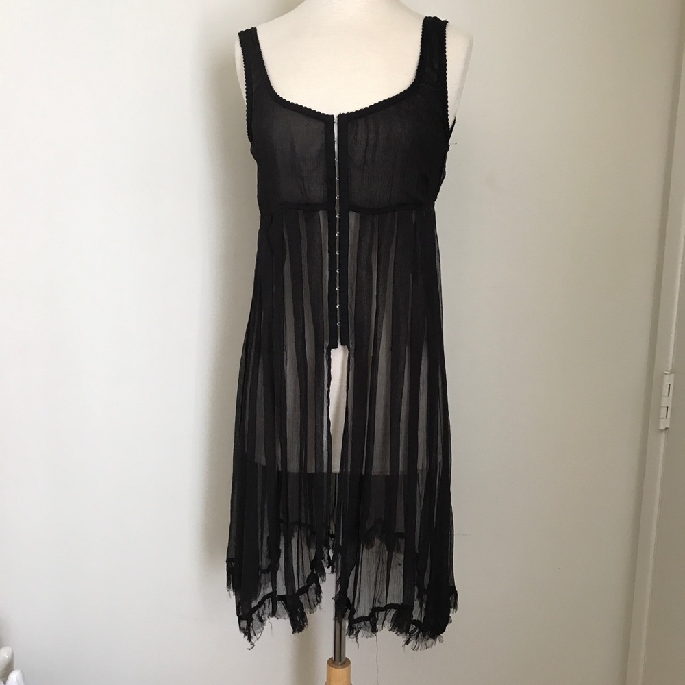 Kimchi Blue Sheer Tunic Top